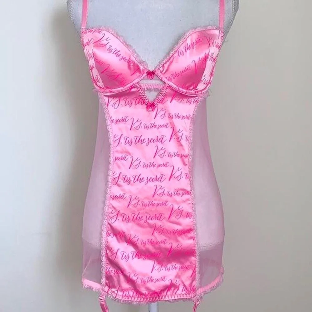 Victoria’s Secret Tis the Secret Christmas Garter Slip